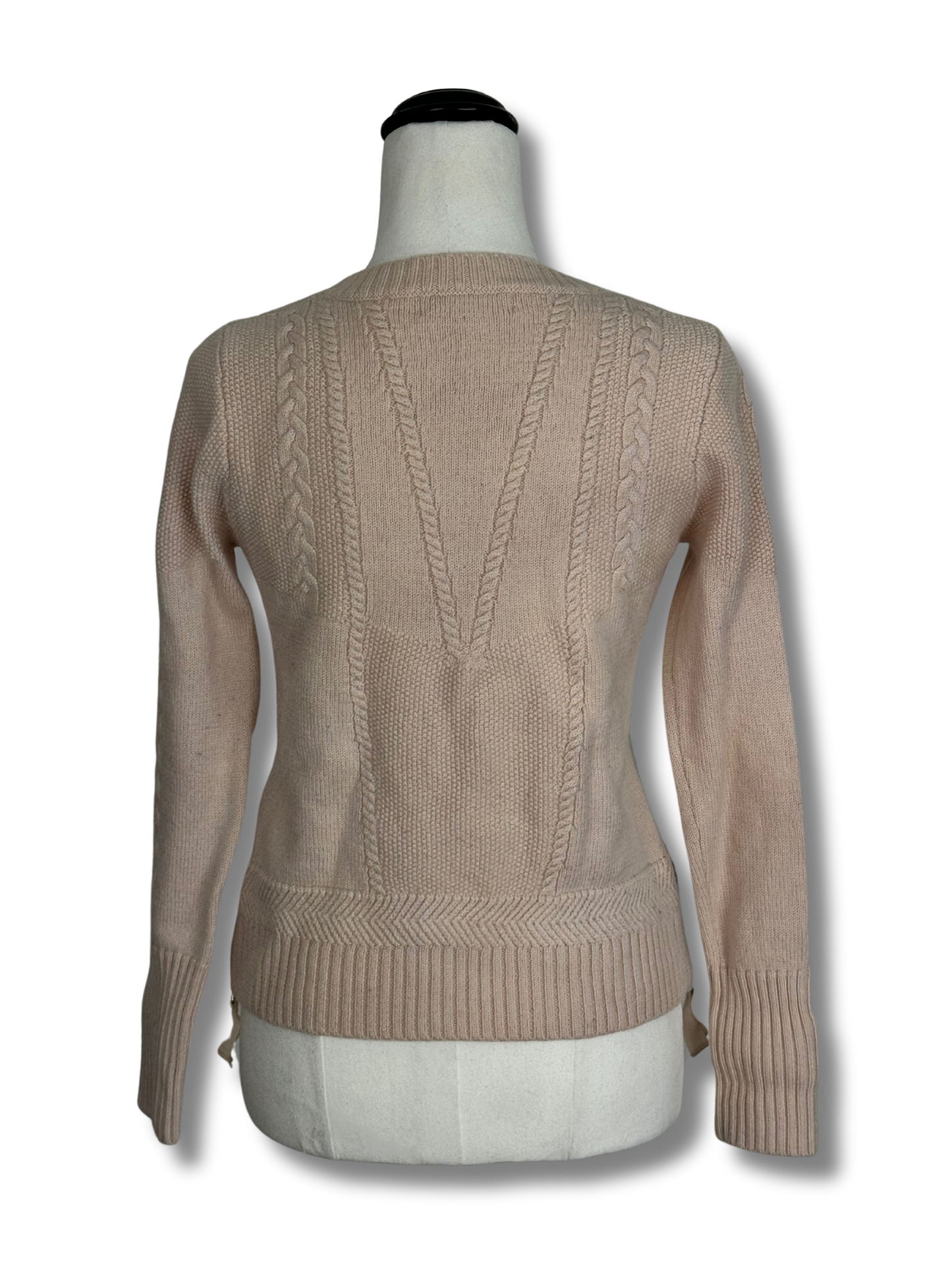 Alannah Hill Late '90s 100% Wool Beige Sweater