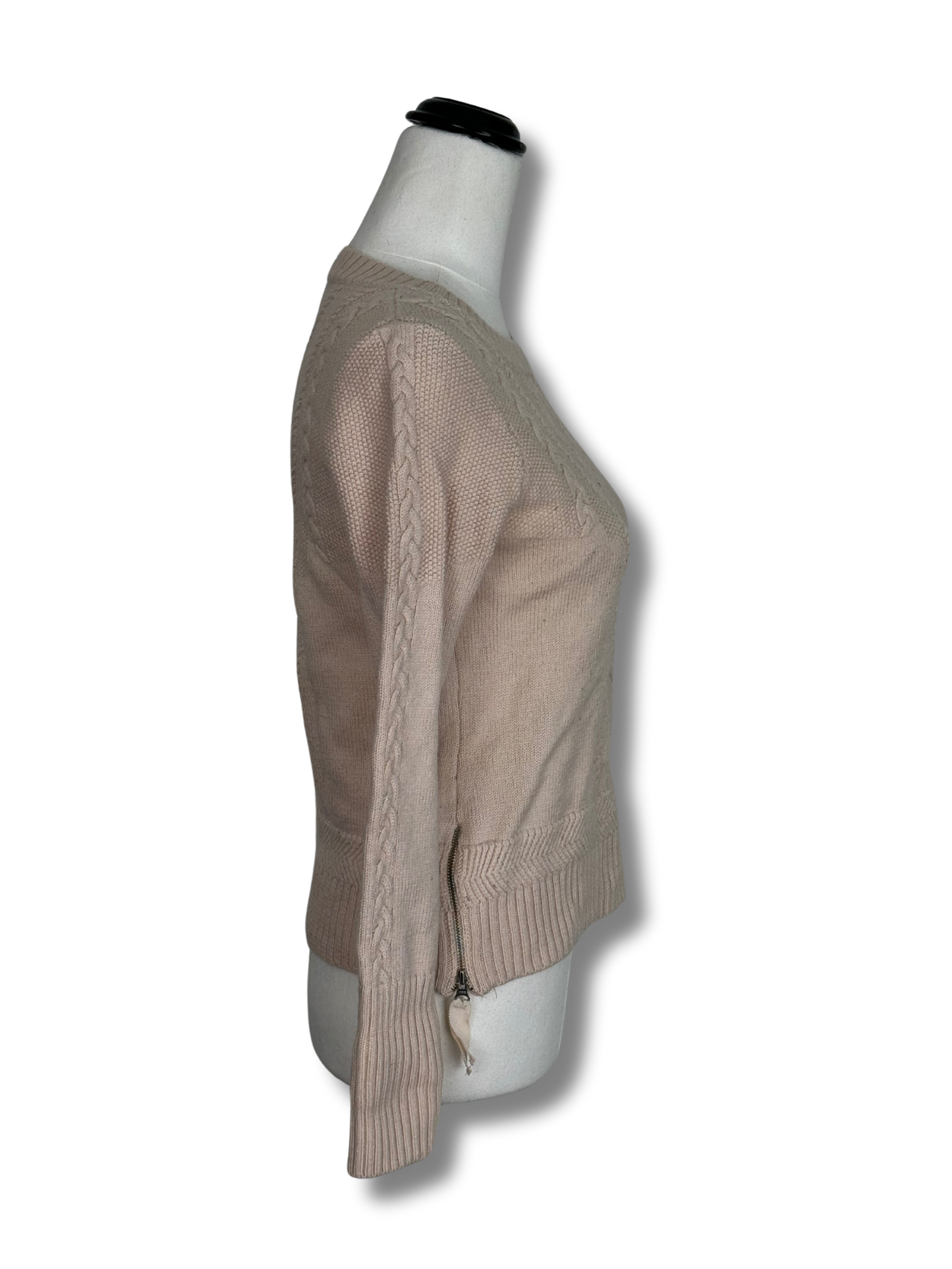 Alannah Hill Late '90s 100% Wool Beige Sweater