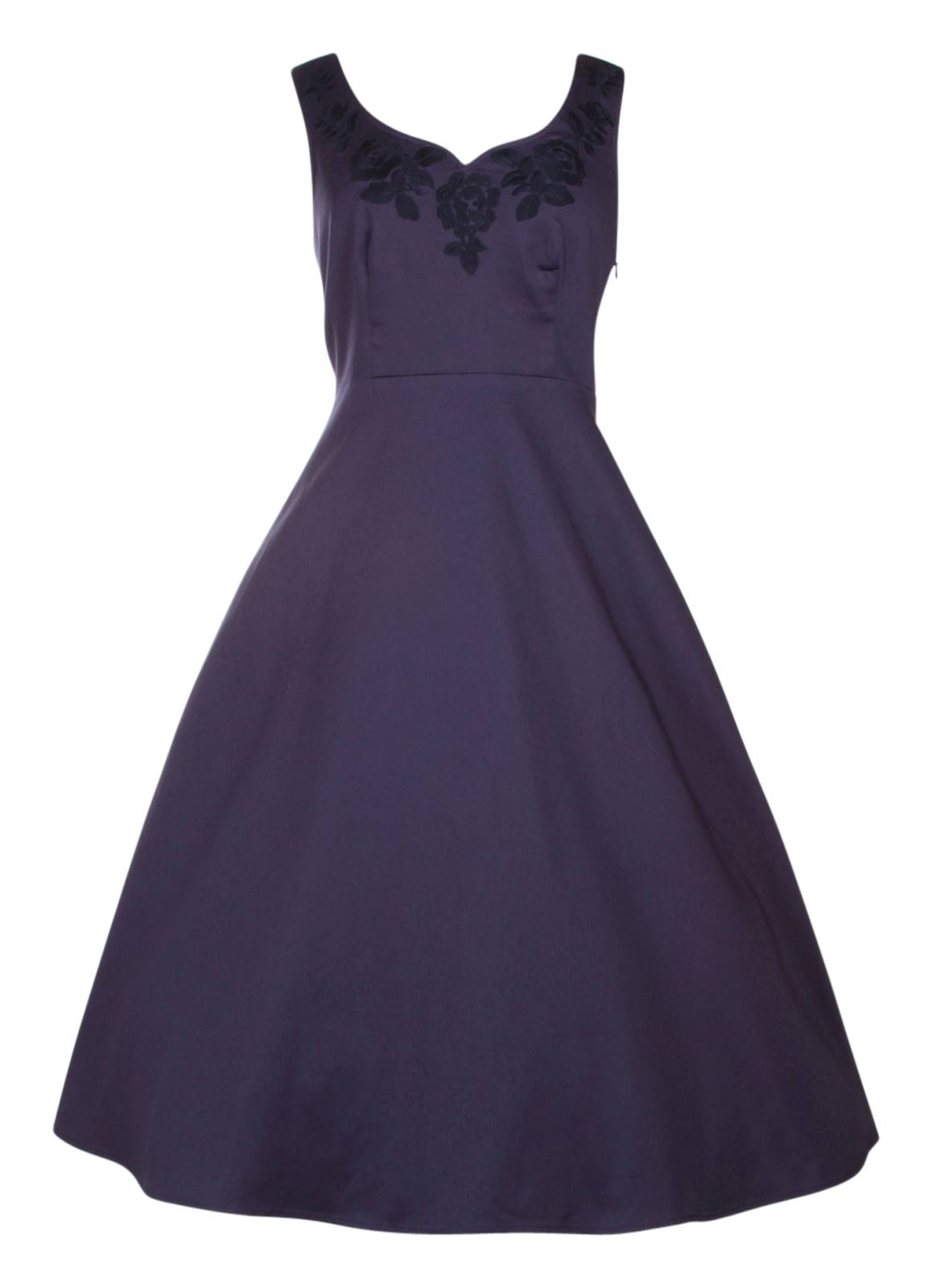 Dolly & Dotty Blue Veronica Bow Dress