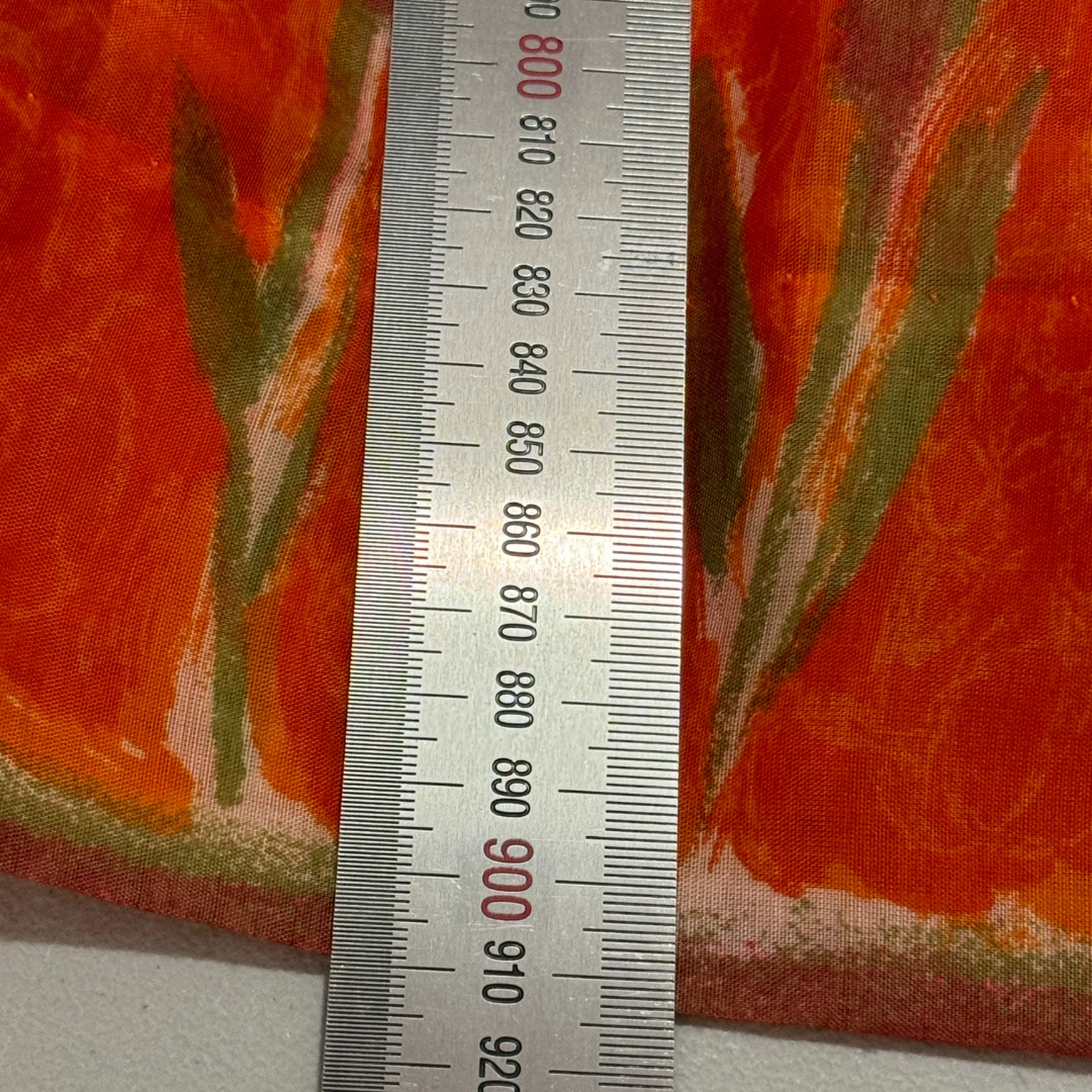 Jerry Gilden Vintage 1960s Orange Sundress
