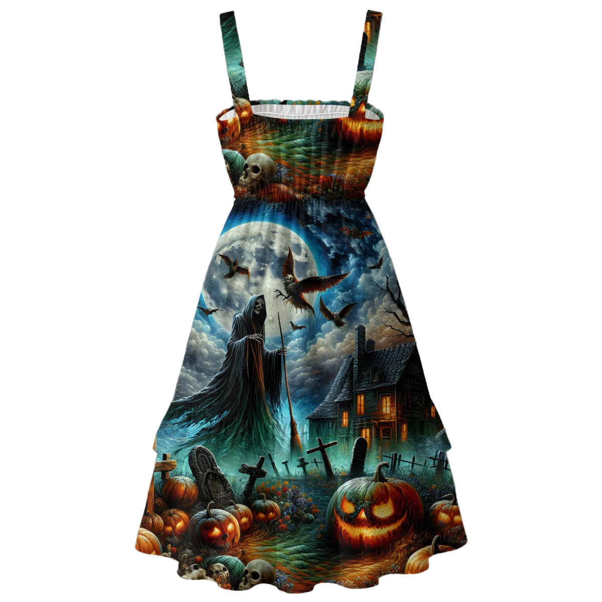 The Mirabella dress in Grim Harvest