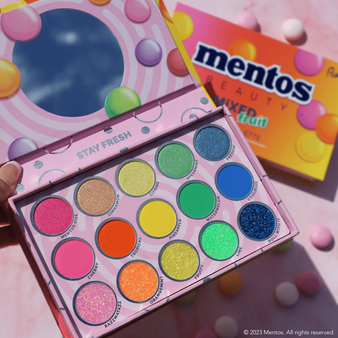 Rude Cosmetics Mentos Mixed Fruit Neon Palette
