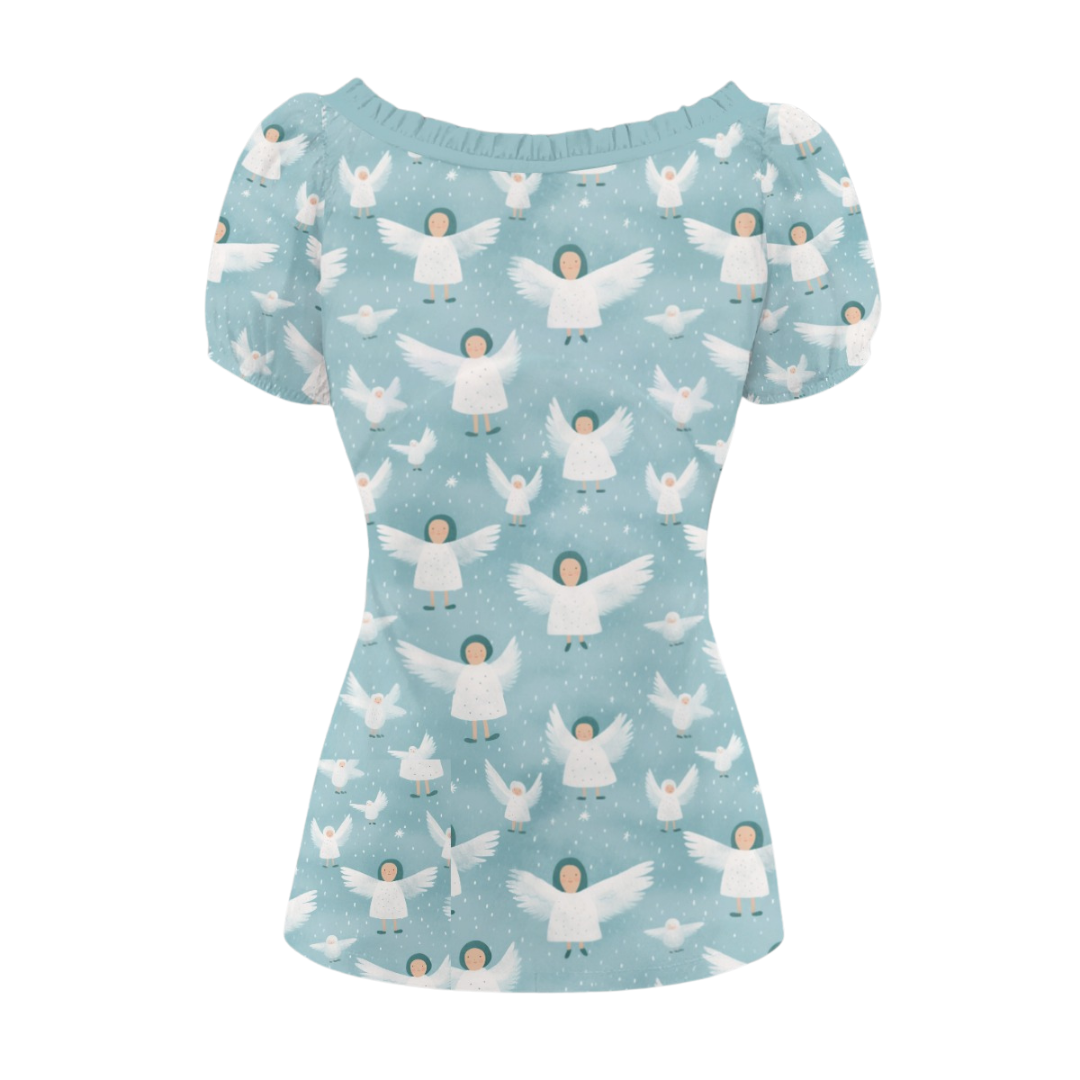 The Elsie Top in Snowfall Seraphs
