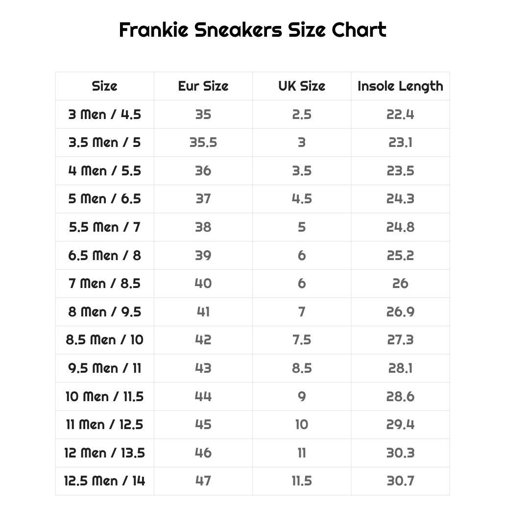 Frankie Sneakers in Avo Good Day in White