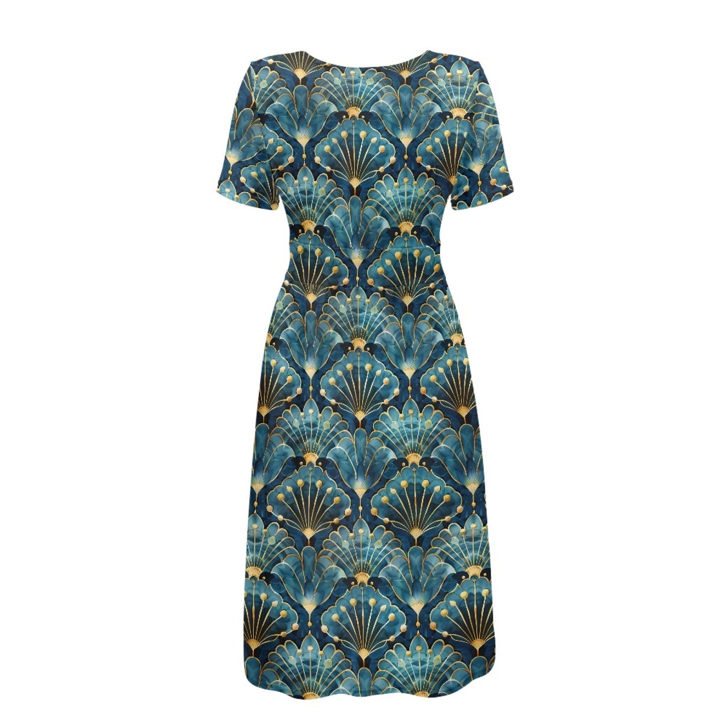 The Verna dress in Deco Bloom
