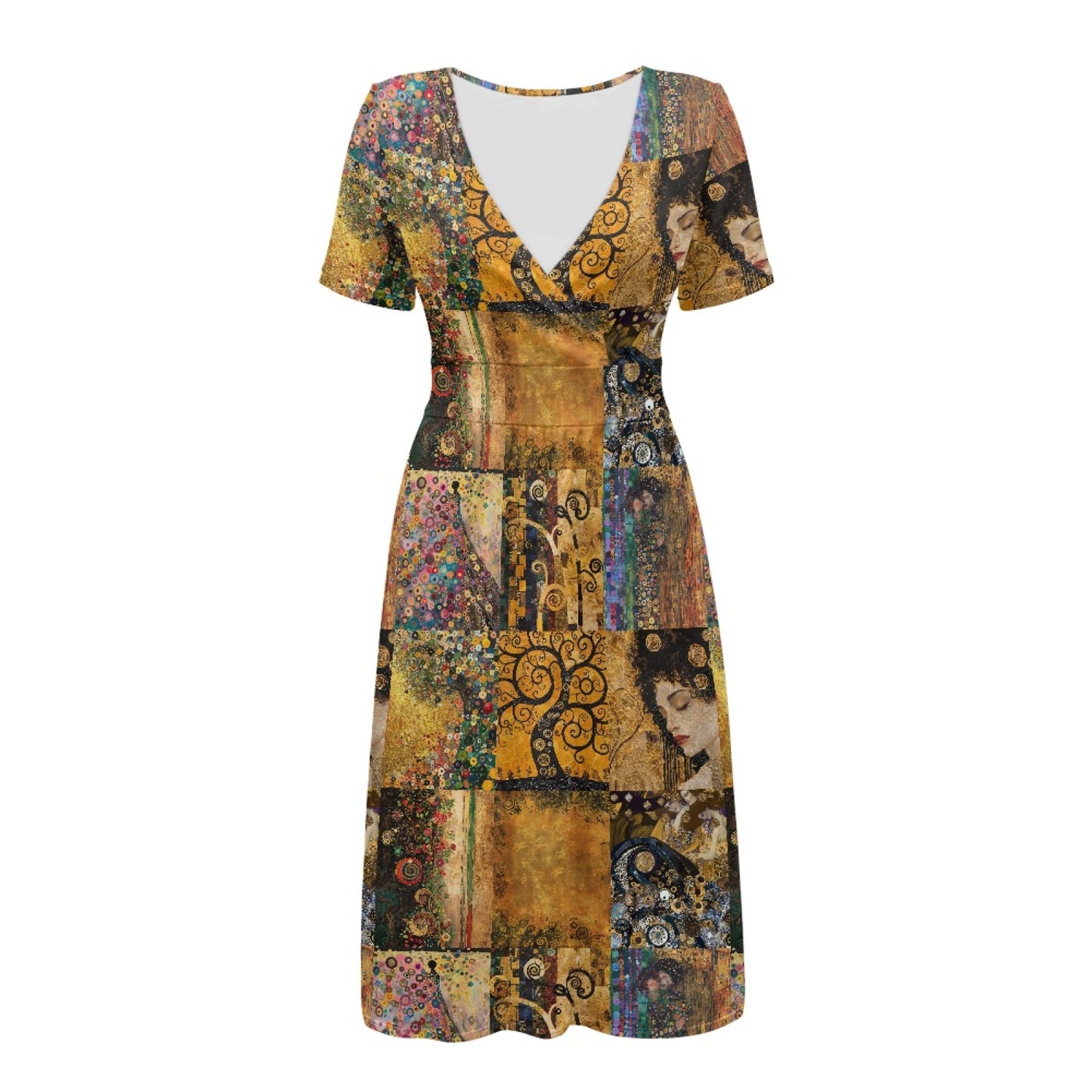 The Verna dress in Golden Grove