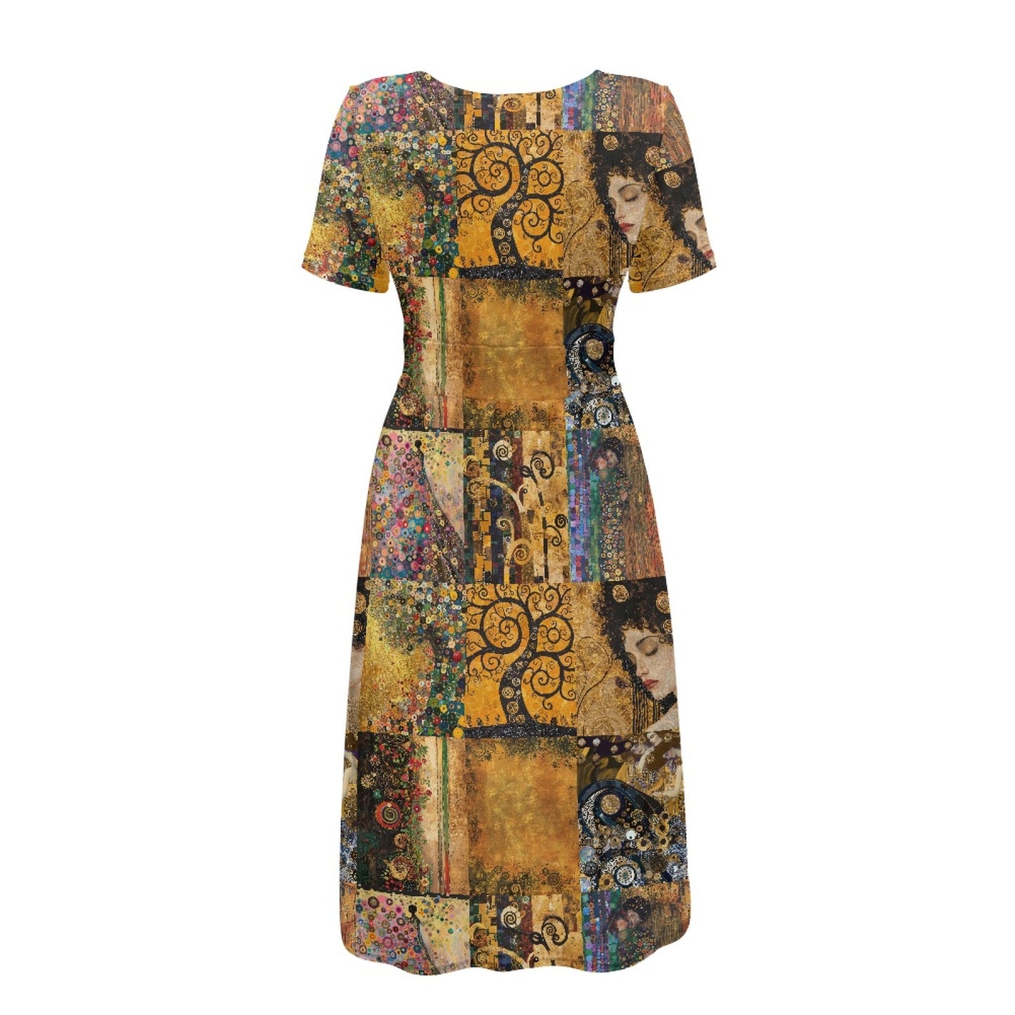 The Verna dress in Golden Grove