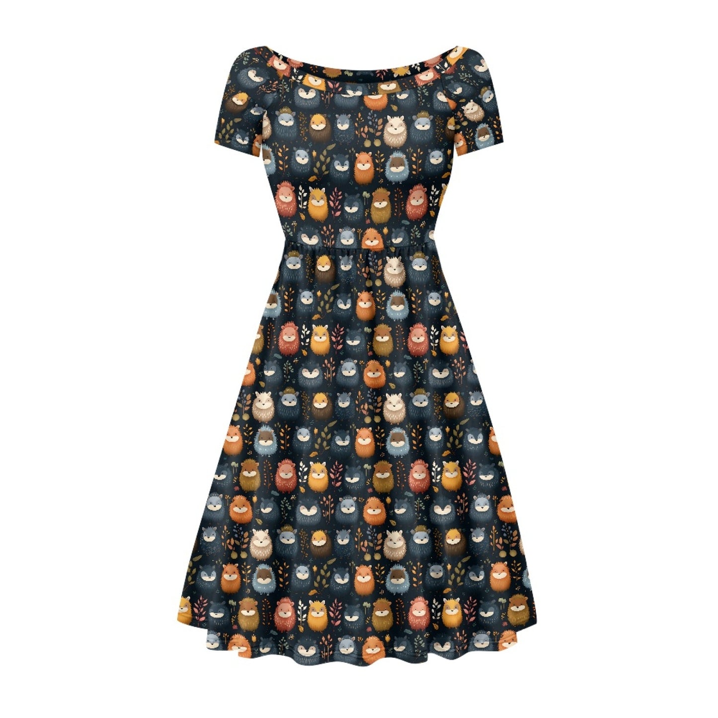 The Birdie dress in Woodland Gossip