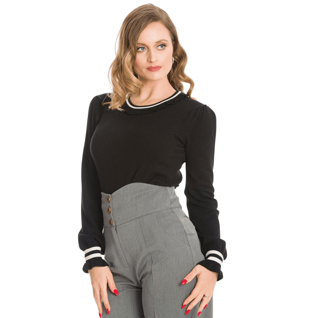 Banned Retro Frill Me Jumper