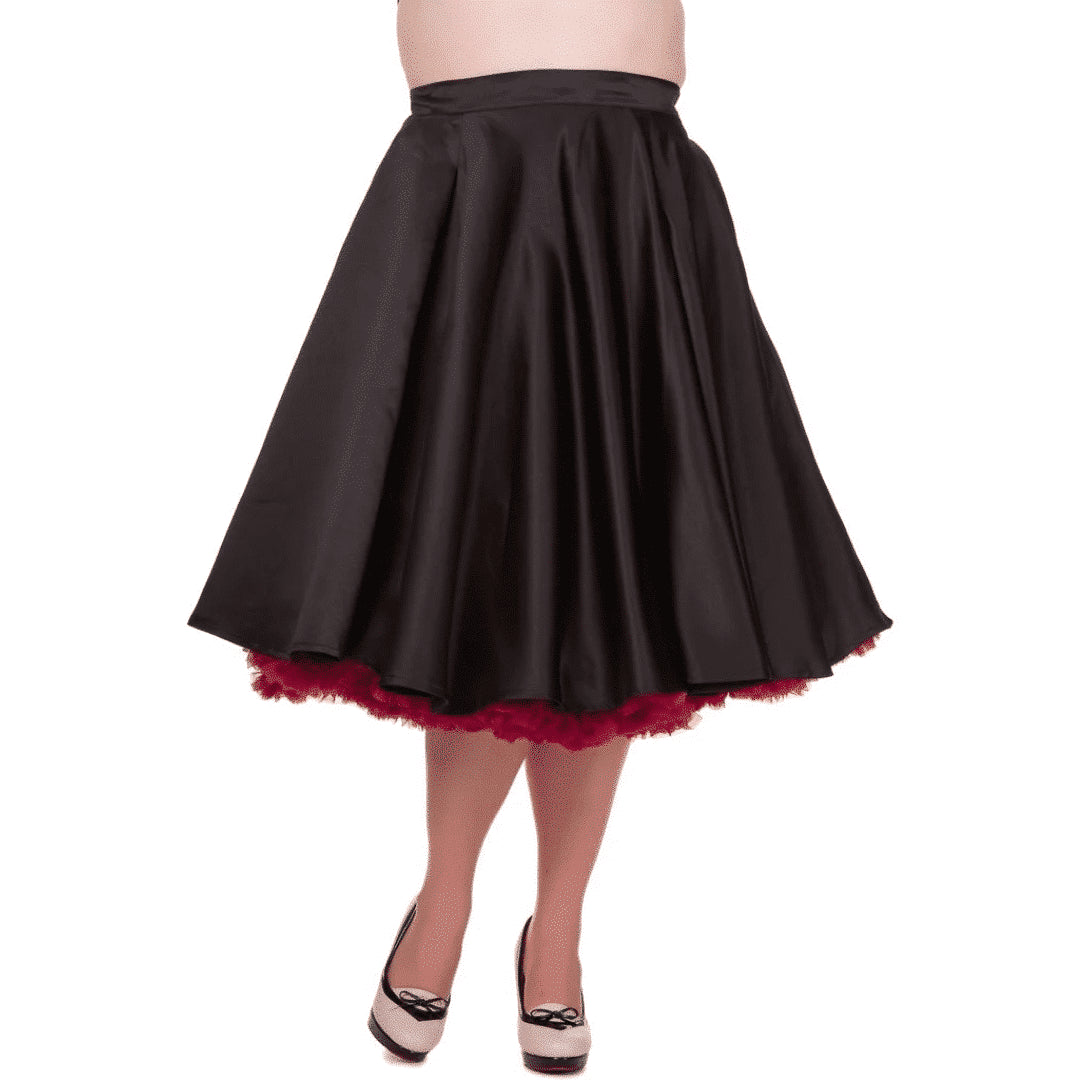 Banned Retro Miracles Skirt in Black
