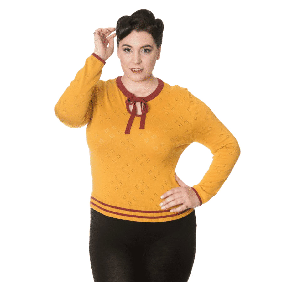 Banned Retro First Love Knit Top