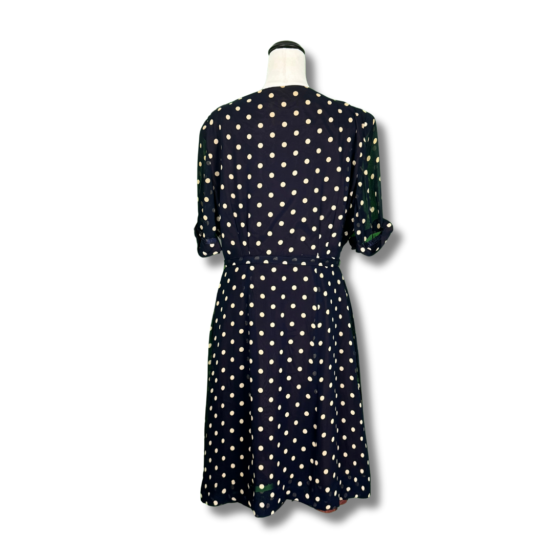 Classic Lady by Constantine Vintage 1950s Polka Dot Dress
