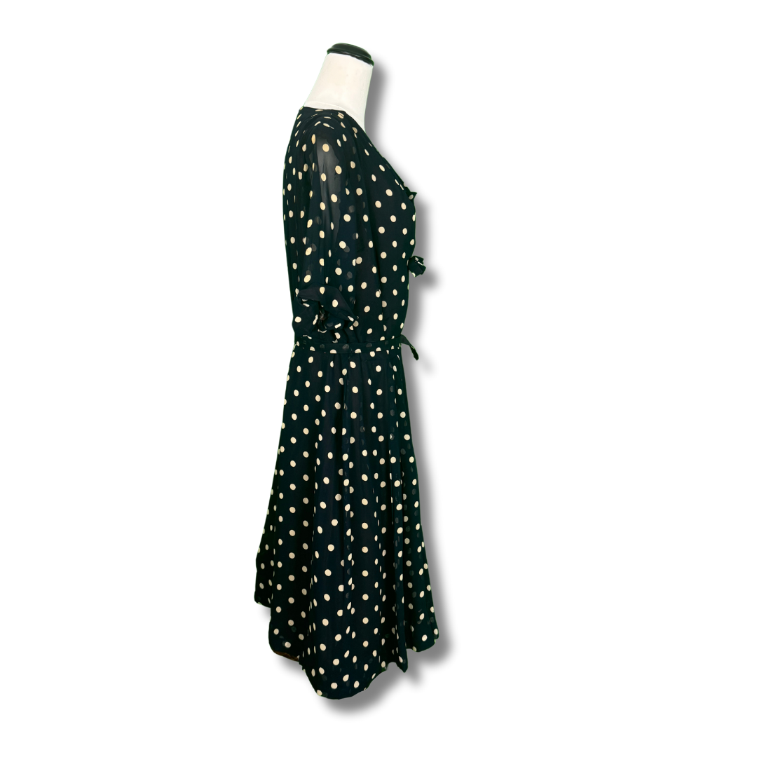 Classic Lady by Constantine Vintage 1950s Polka Dot Dress