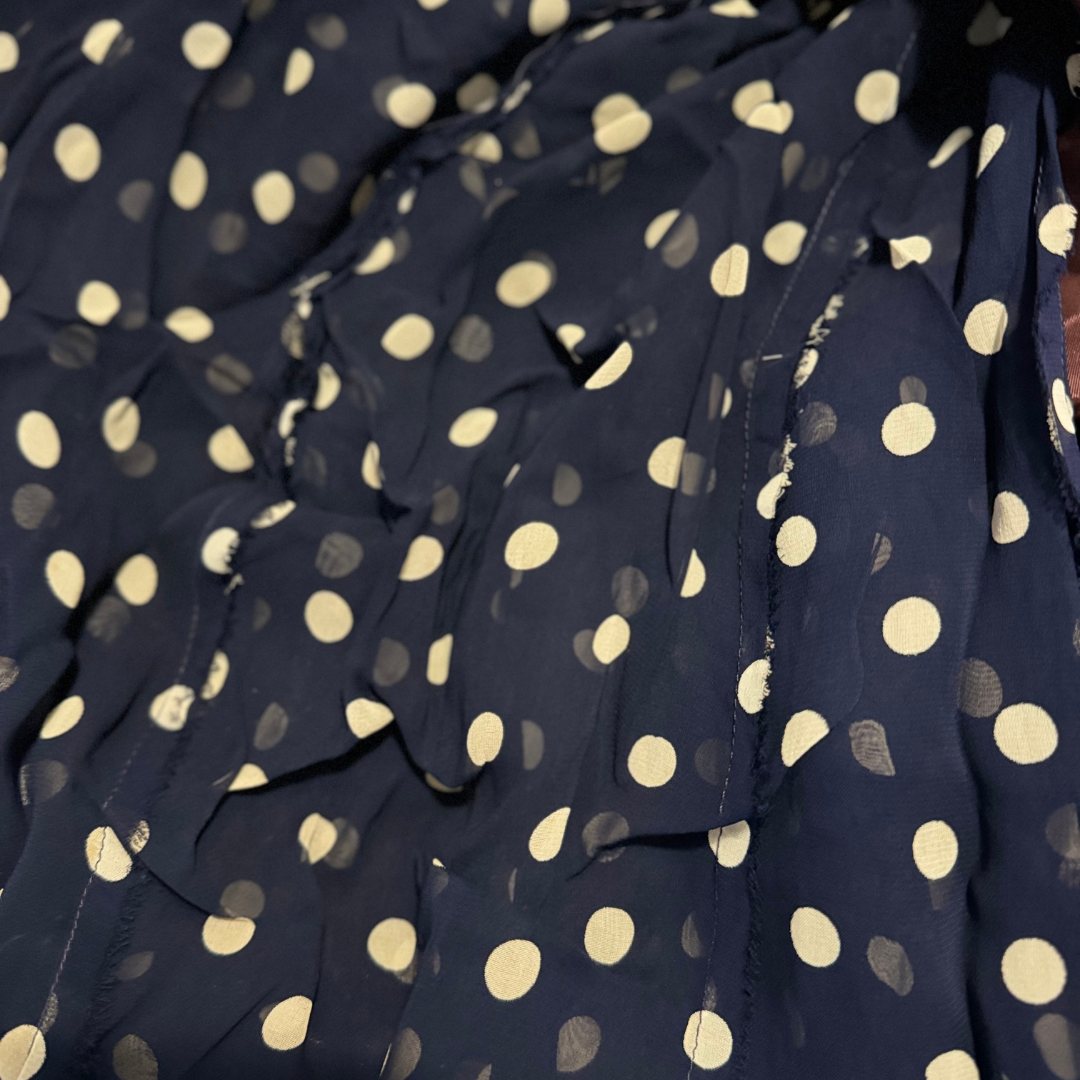Classic Lady by Constantine Vintage 1950s Polka Dot Dress
