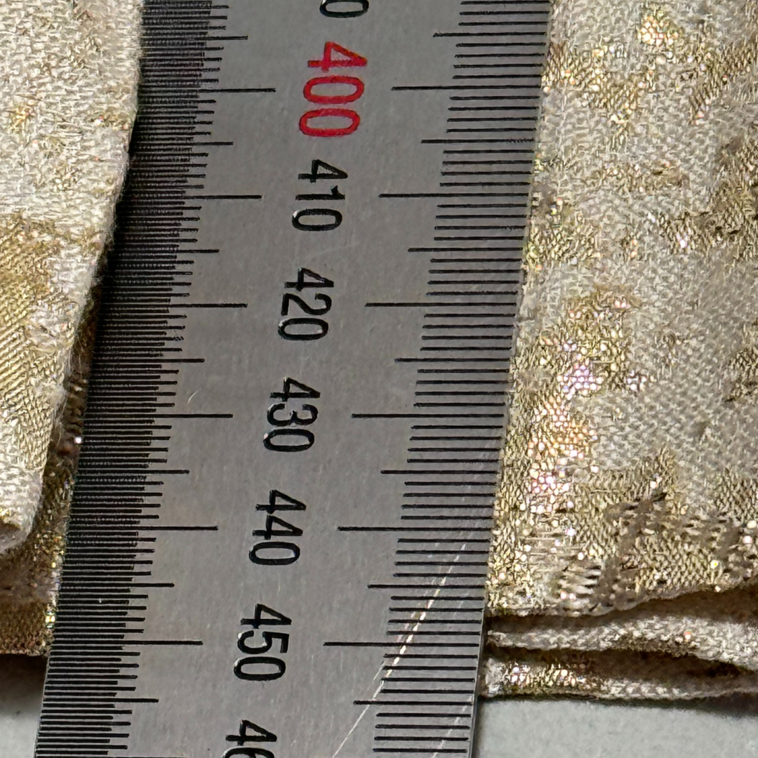 Forever New Gold Beige Brocade Skirt