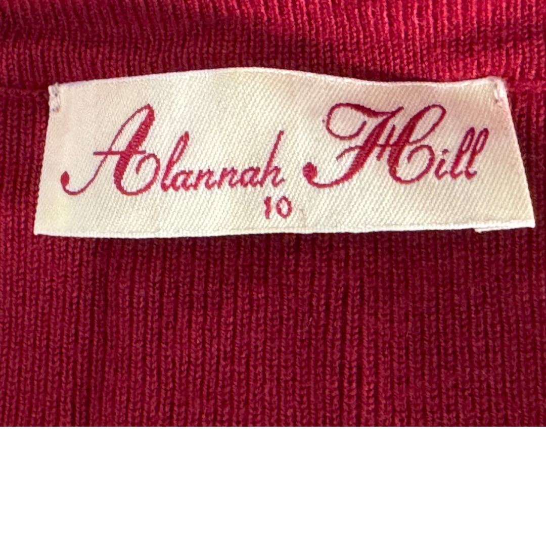 Alannah Hill Red Beaded Bolero