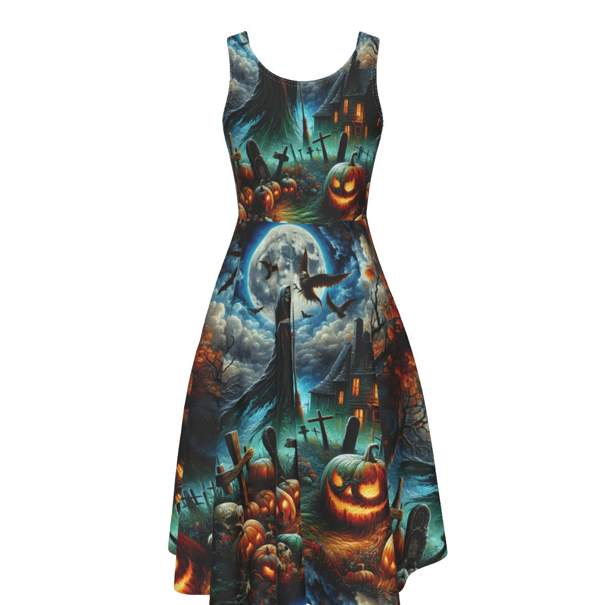 The Bernice Dress in Grim Harvest