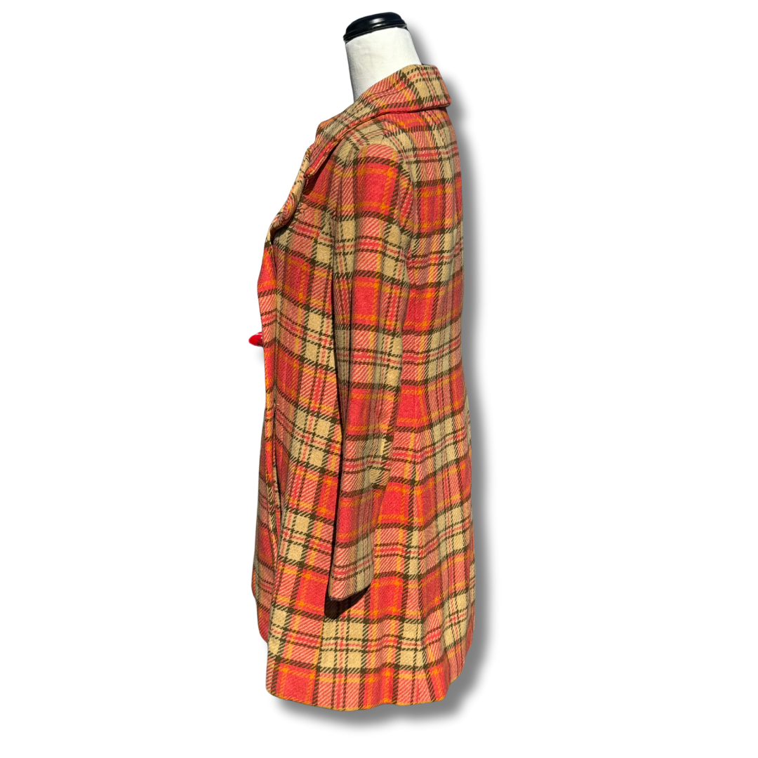 Handmade Vintage 60s 70s OG Blanket Coat