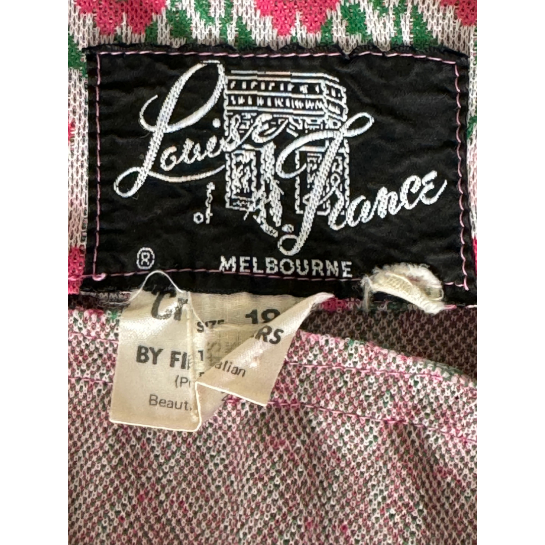 Louis of France, Melbourne Vintage 60s Floral Dress