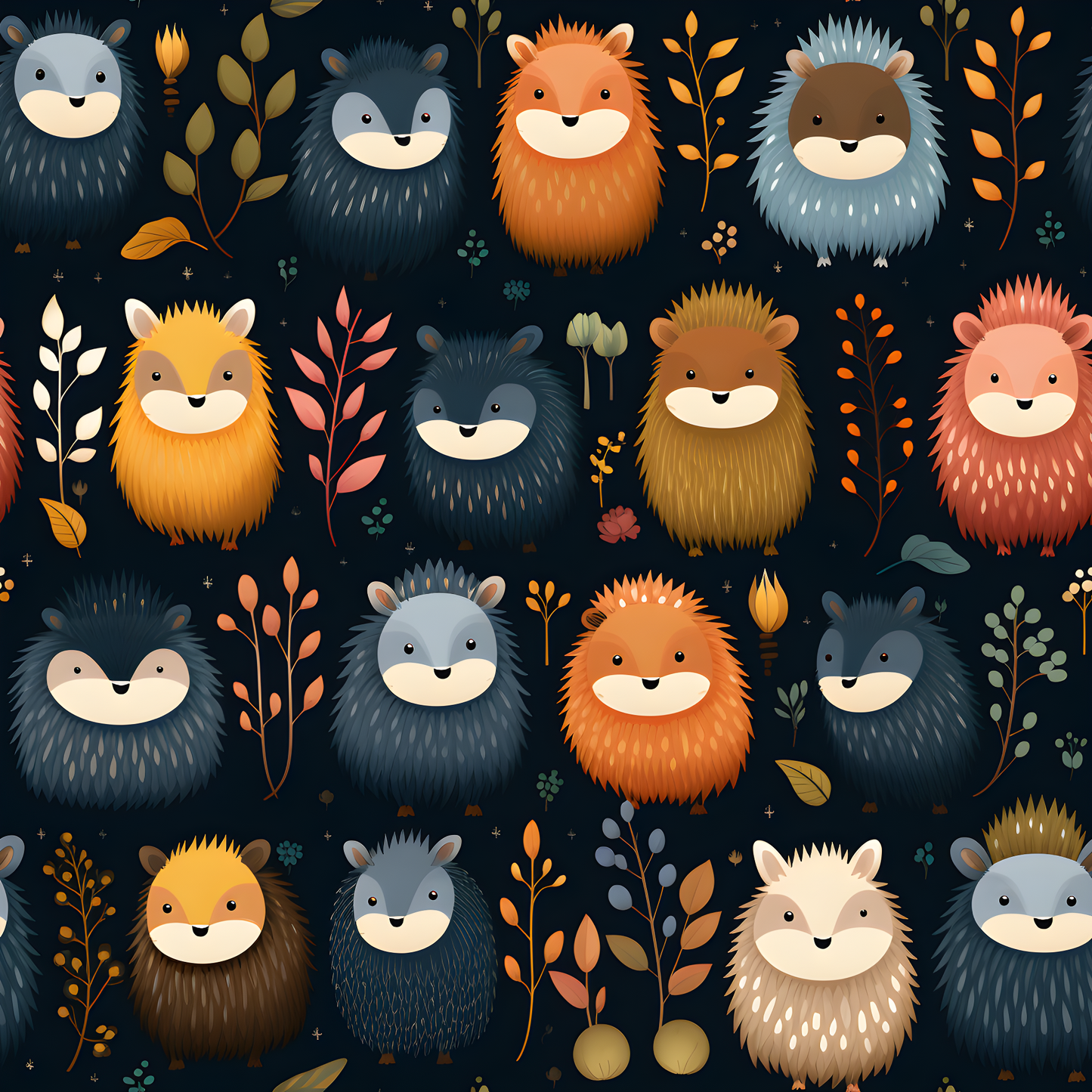 The Birdie dress in Woodland Gossip