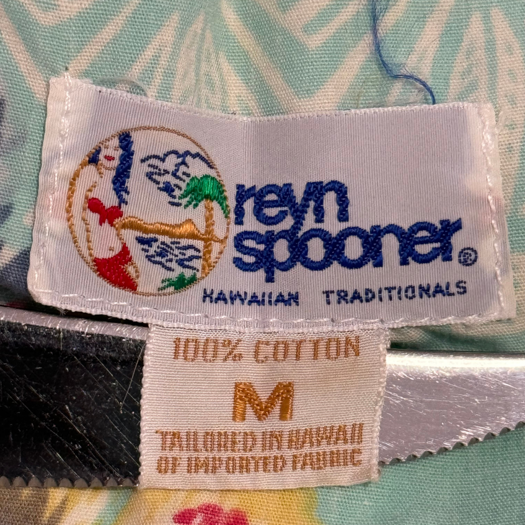 Reyn Spooner Vintage 1980s Hawaiian Floral Jumpsuit