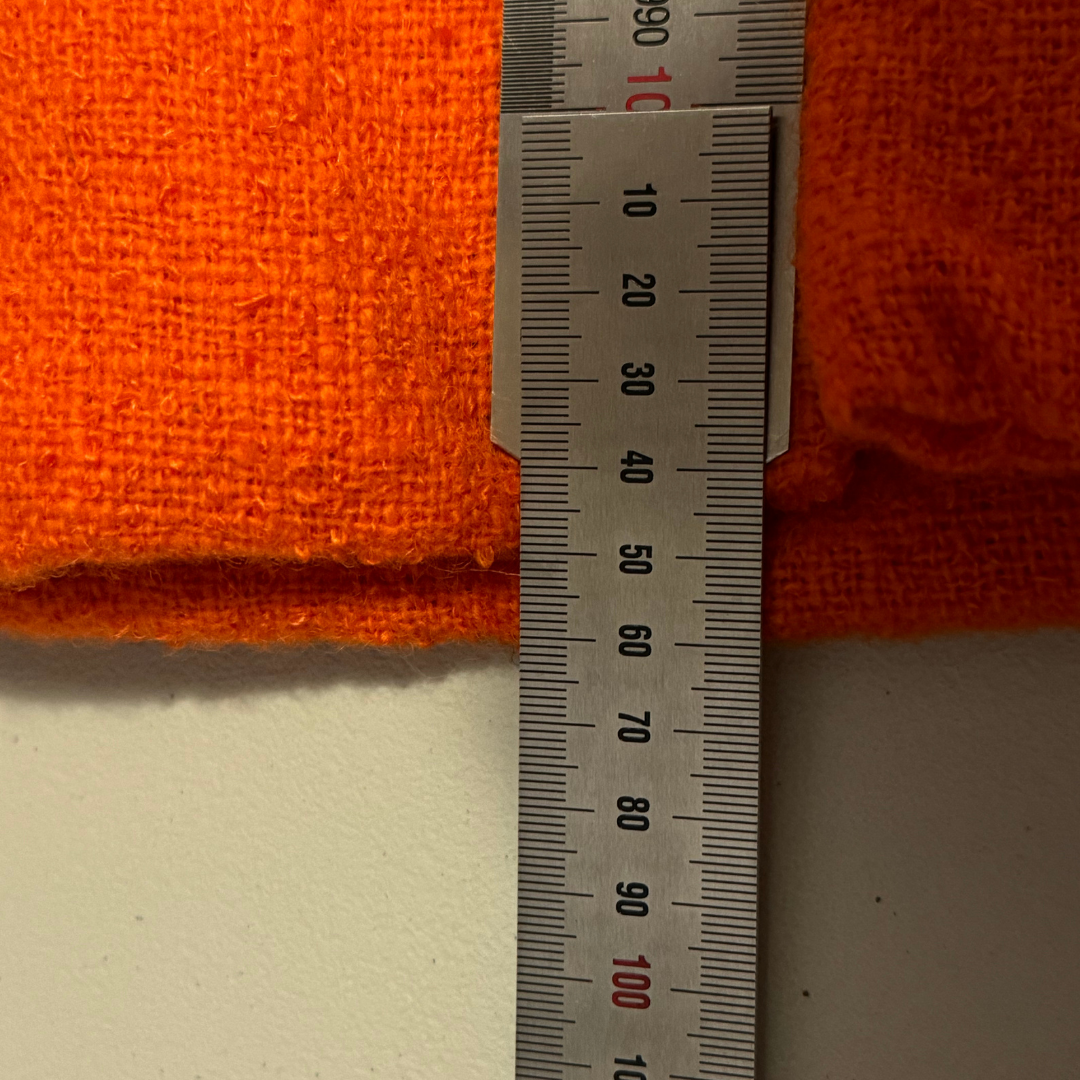 60s Full Length Red Designer Coat
