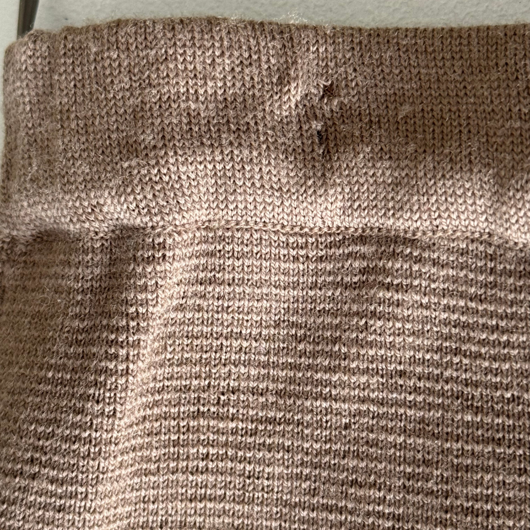Voguemont 1950s Pure Wool Tan Skirt