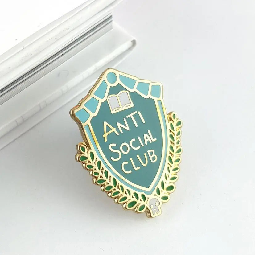 Jubly-Umph Anti Social Club Lapel Pin