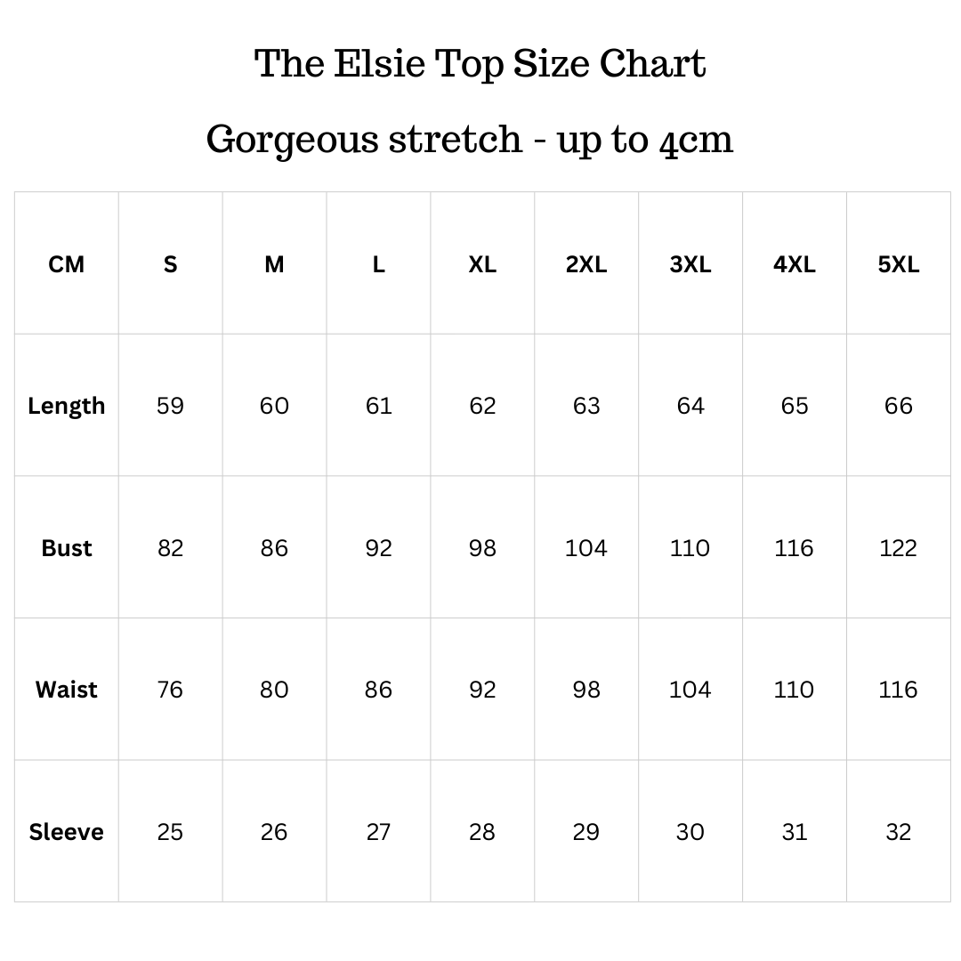 The Elsie Top in I Smell Snow