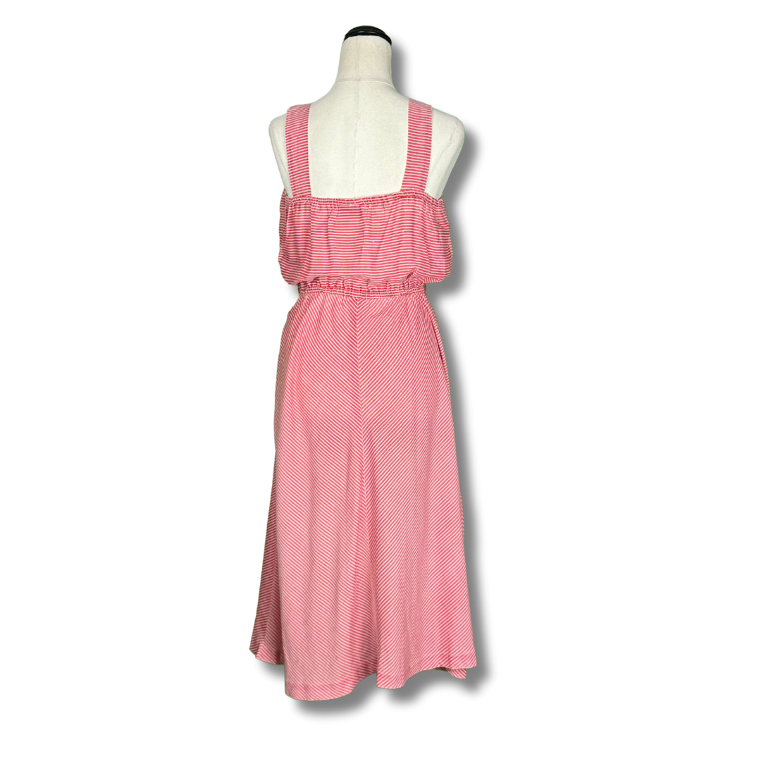 Conti-Lee Red 1970s Sundress