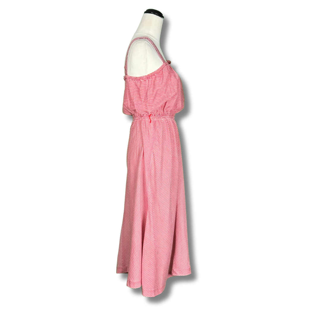 Conti-Lee Red 1970s Sundress