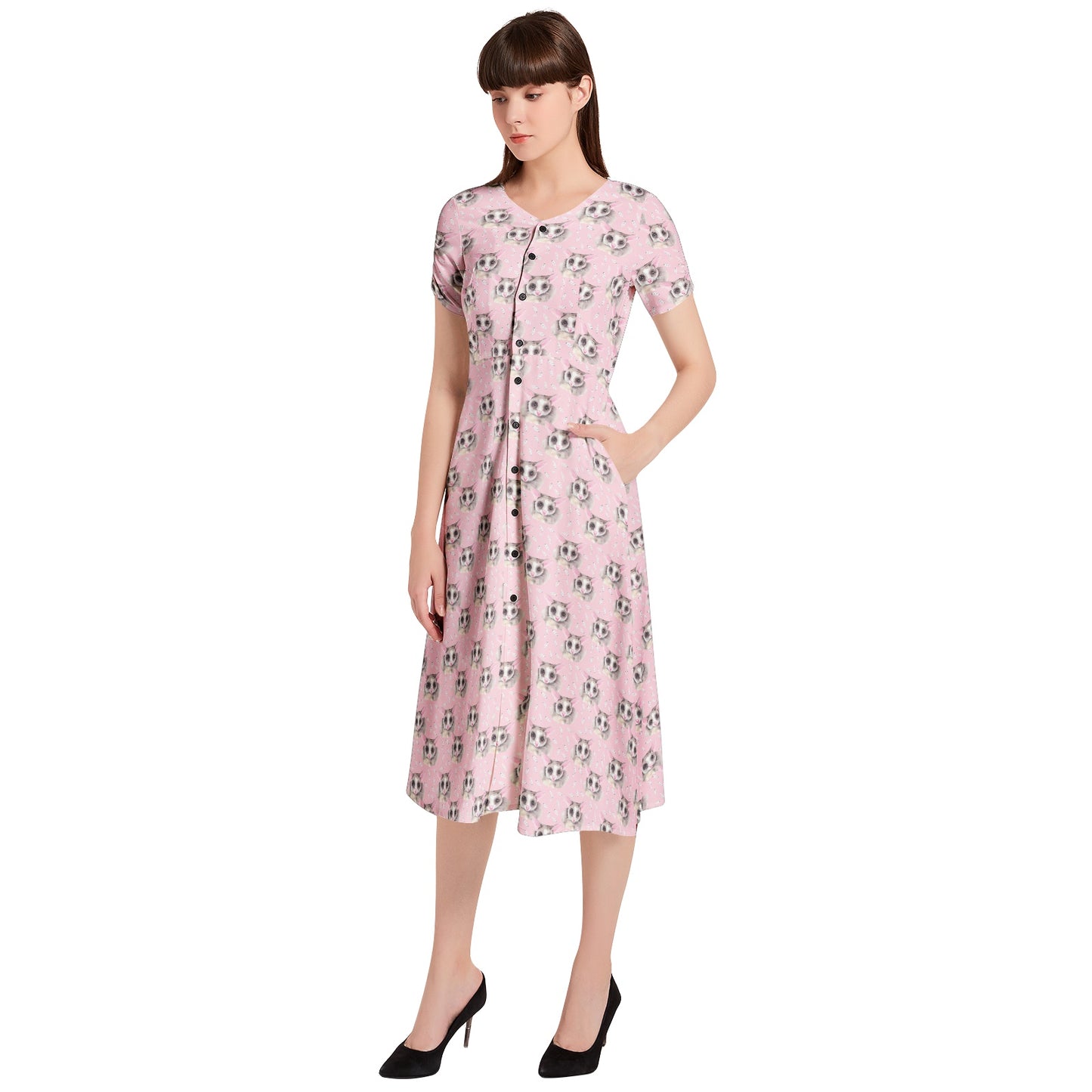 Mabel Dress in Australian Sugar Glider