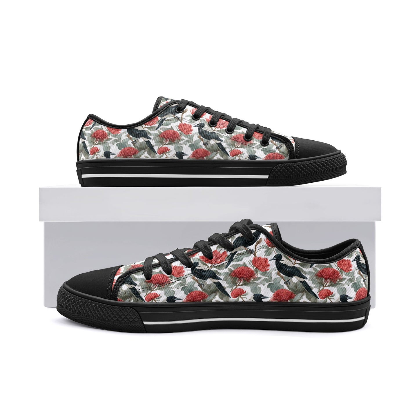 Frankie Sneakers in magpie Season in Black