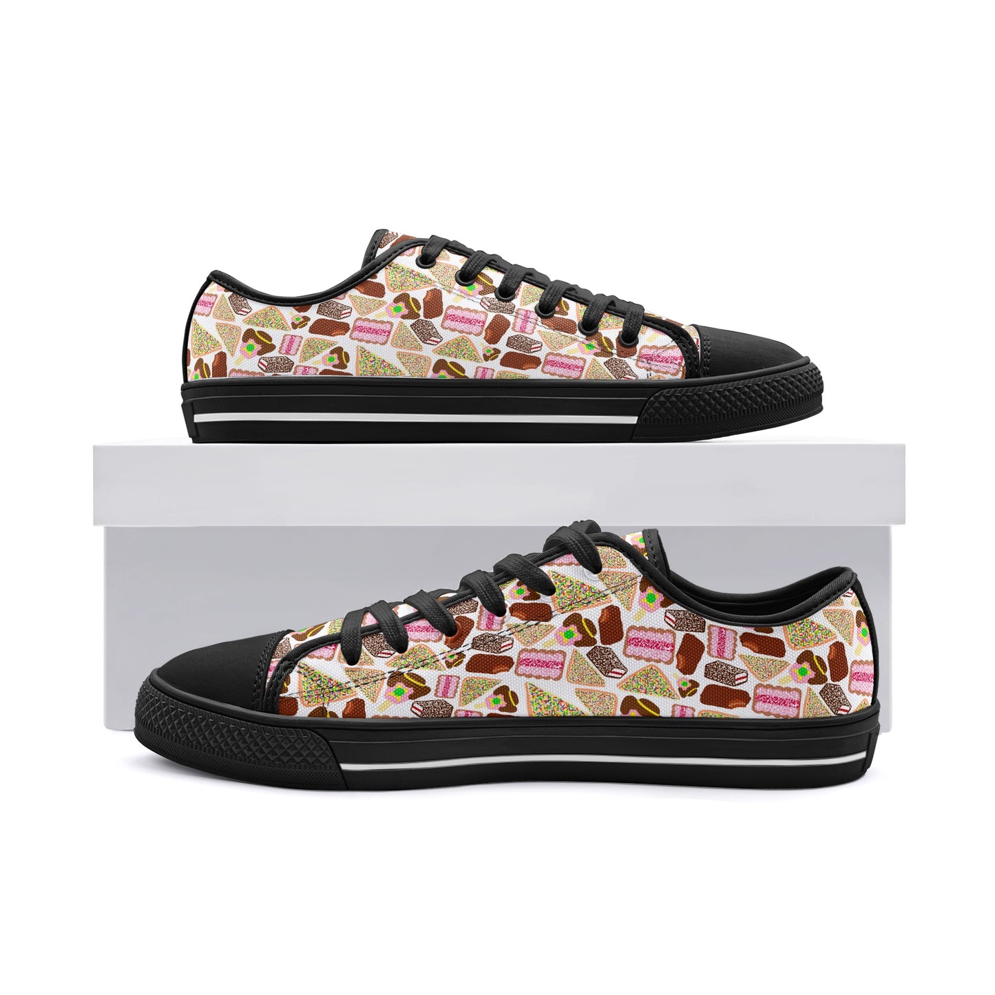 Frankie Sneakers in Bubble'o Bill and the Iced Vovo Brigade in black