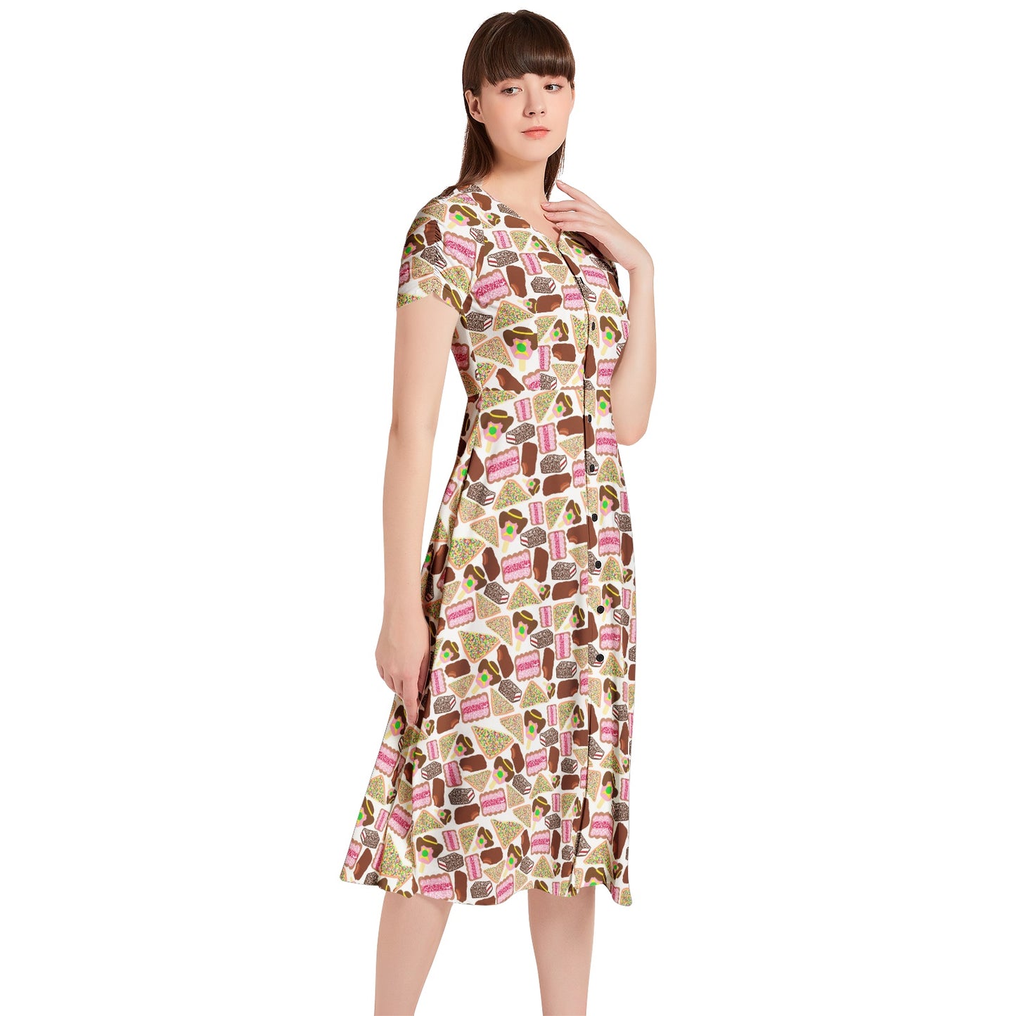 Mabel Dress in Bubble'o Bill and the Iced Vovo Brigade