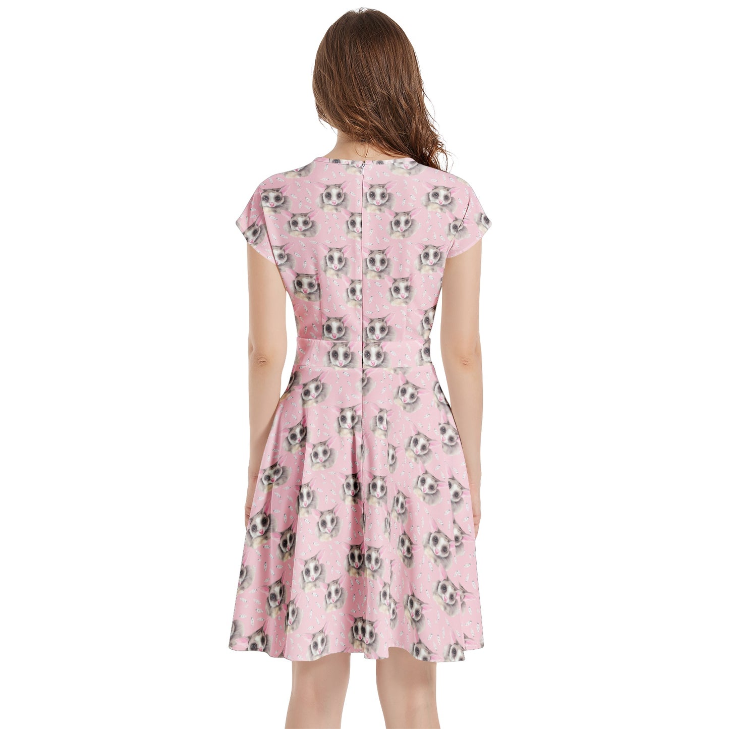 Clementine Day Dress in Australian Sugar Glider