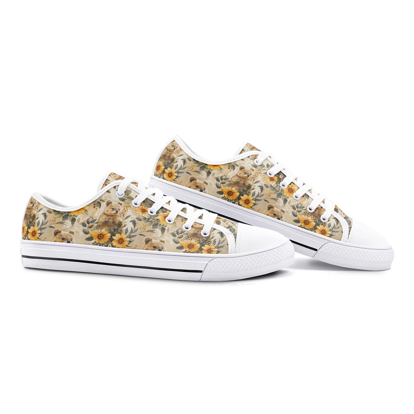 Frankie Sneakers in Sunny Quokka in White