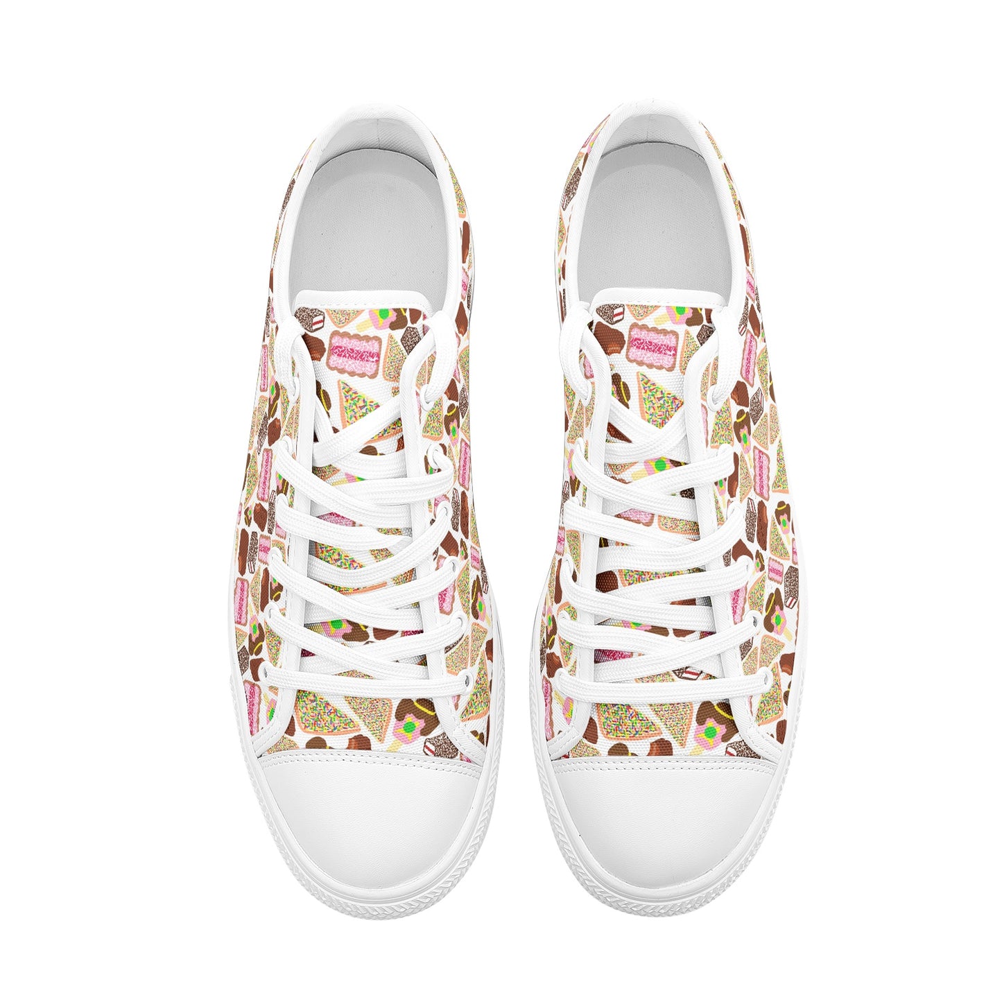 Frankie Sneakers in Bubble'o Bill and the Iced Vovo Brigade in white