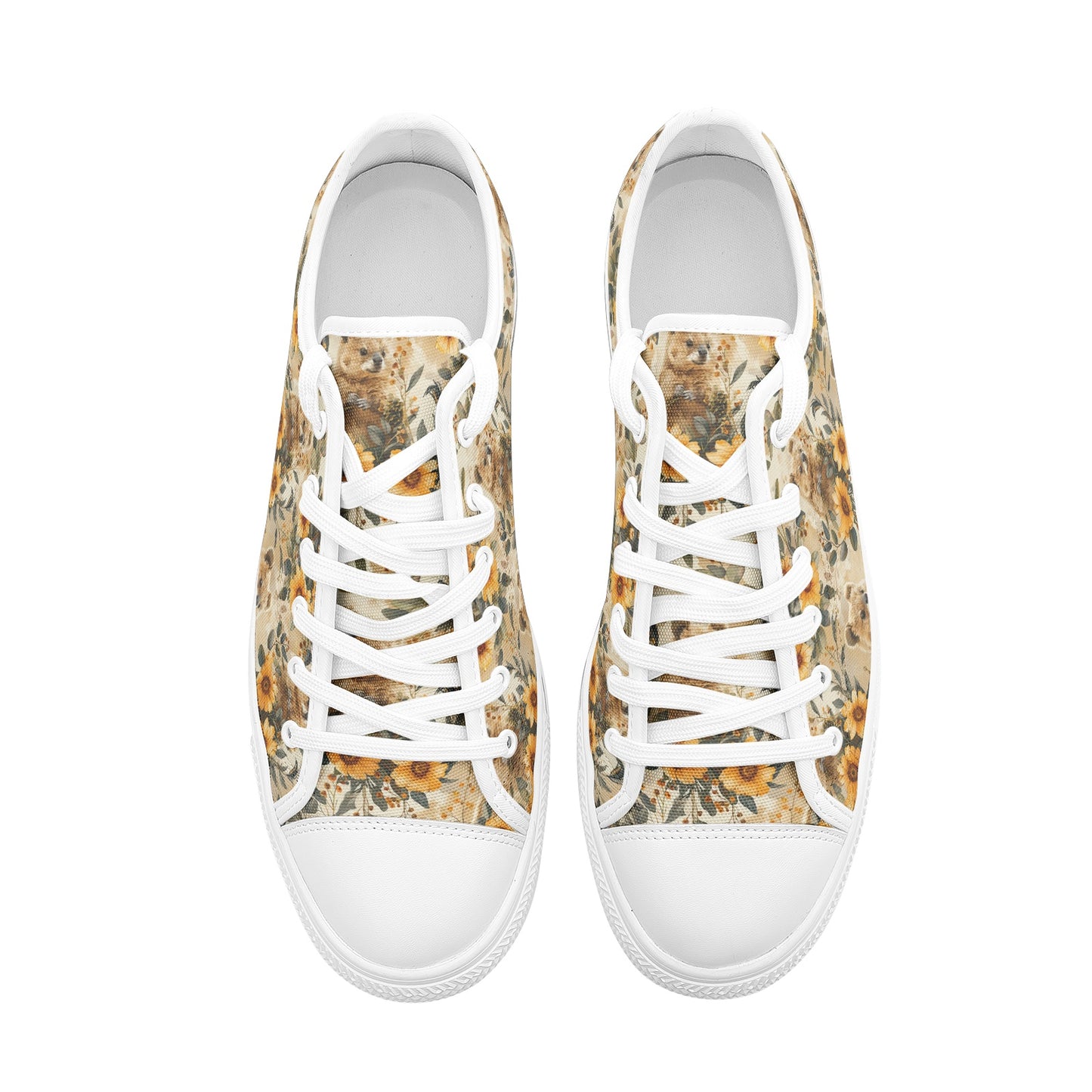 Frankie Sneakers in Sunny Quokka in White