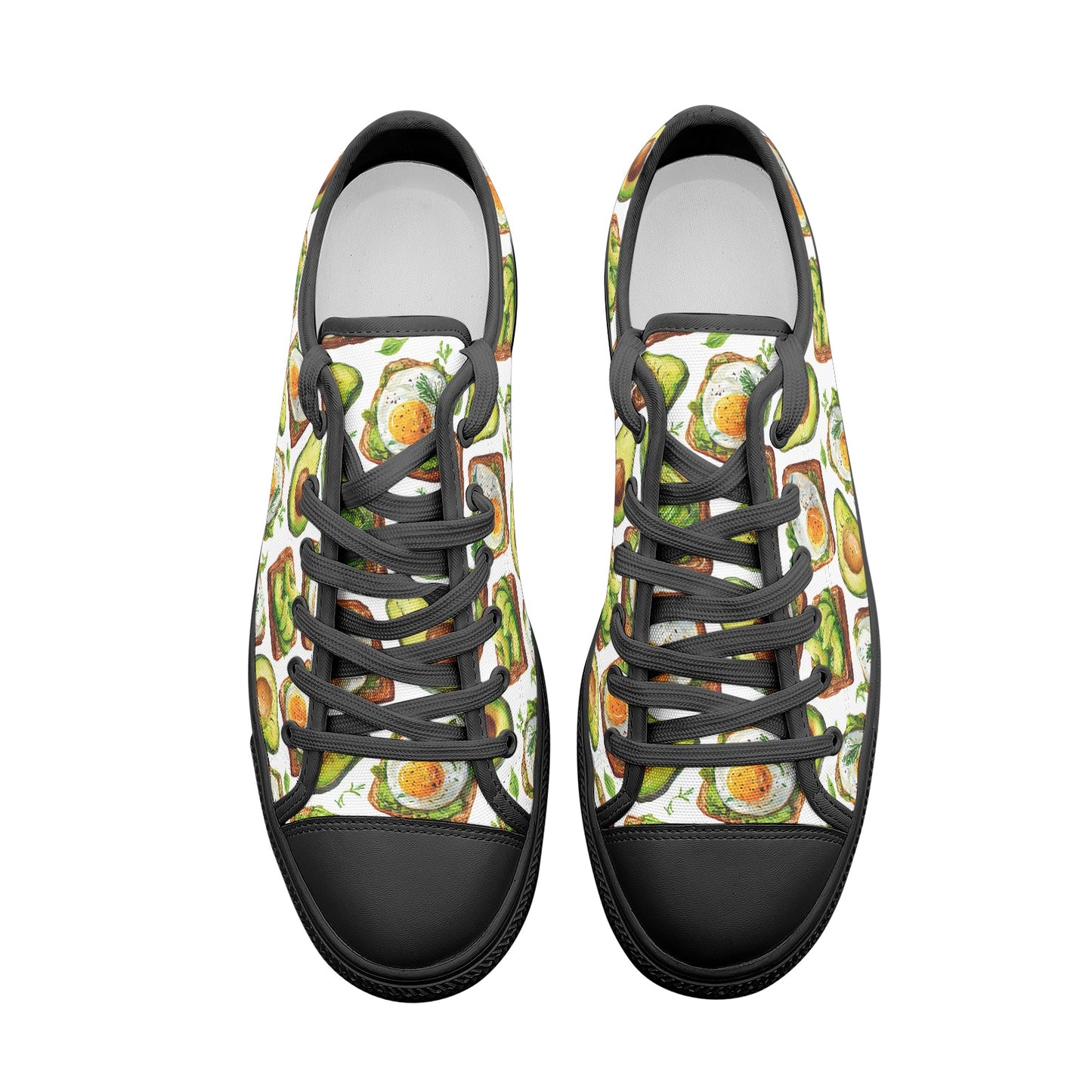 Frankie Sneakers in Avo Good Day in black