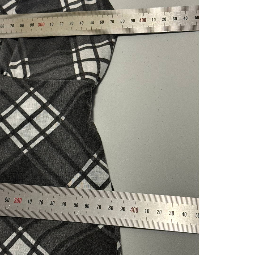 Handmade Vintage Plaid 1970s Halter Dress & Jacket Set - RARE
