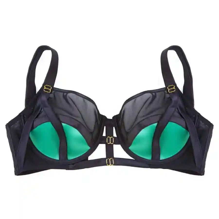 Playful Promises Emerald Curve Bra
