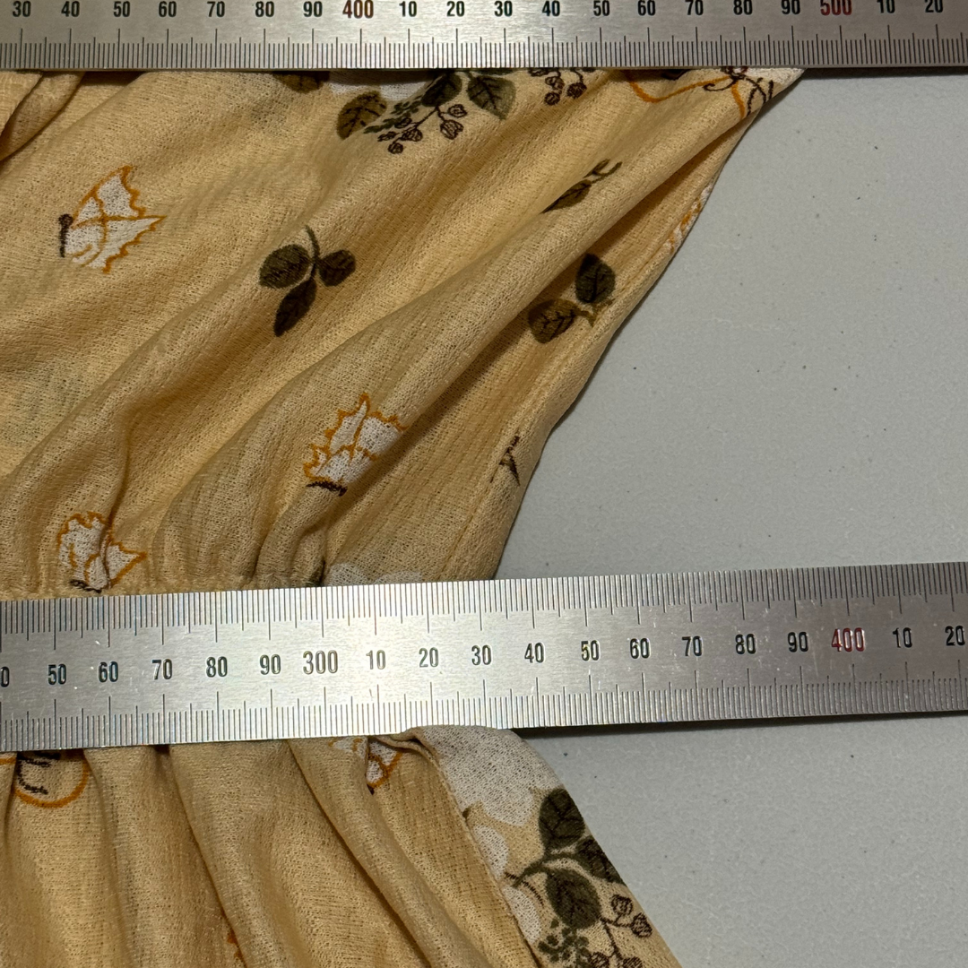 Empress of Dallas Vintage 1970s Floral Dress