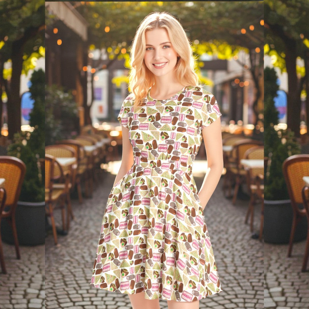 Clementine Day Dress in Bubble'o Bill and the Iced Vovo Brigade