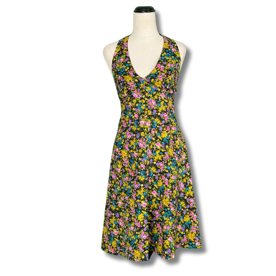 70s halter dress clearance