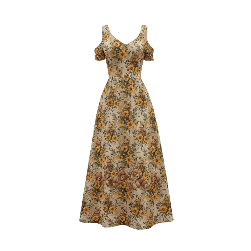 Stella Dress in Sunny Quokka