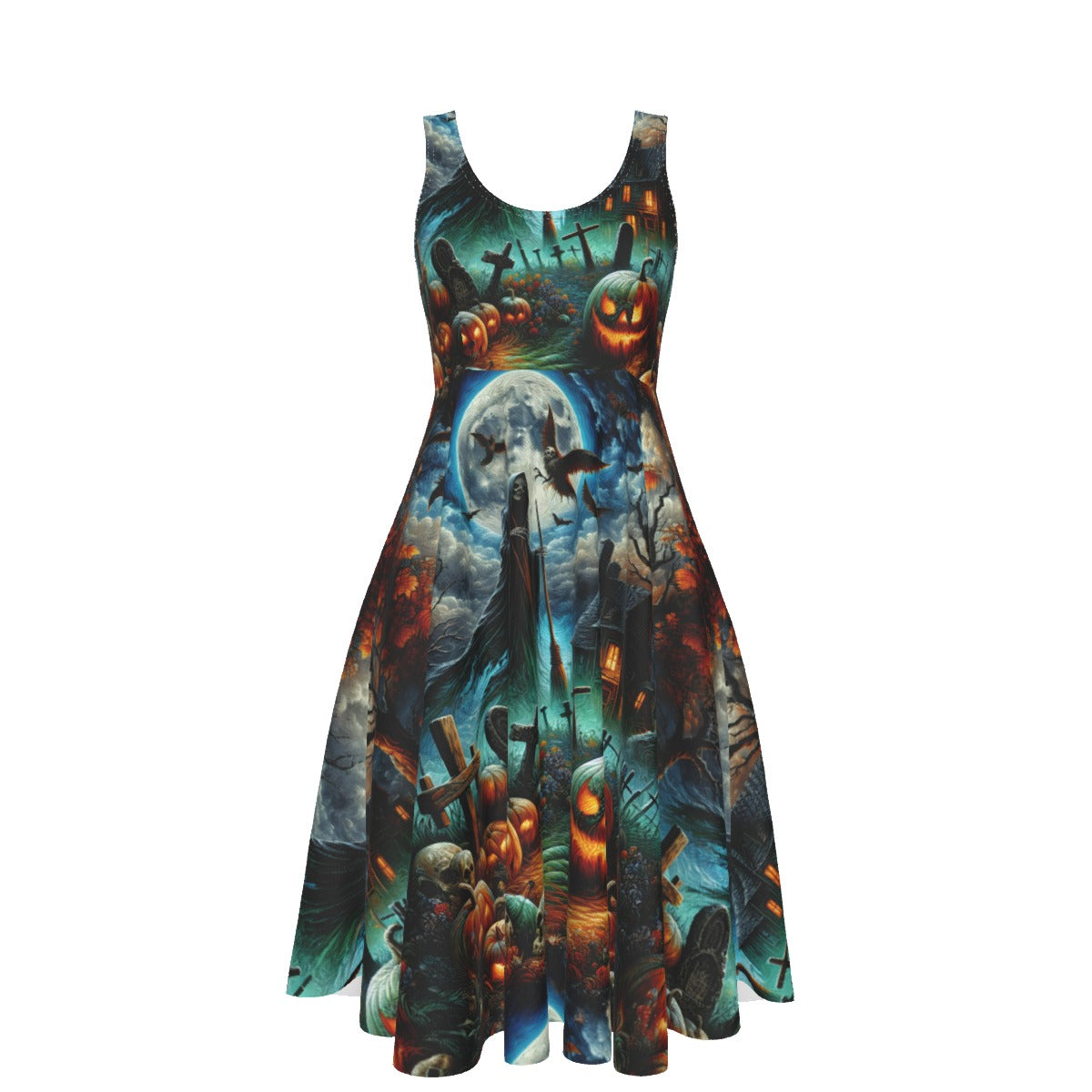 The Bernice Dress in Grim Harvest