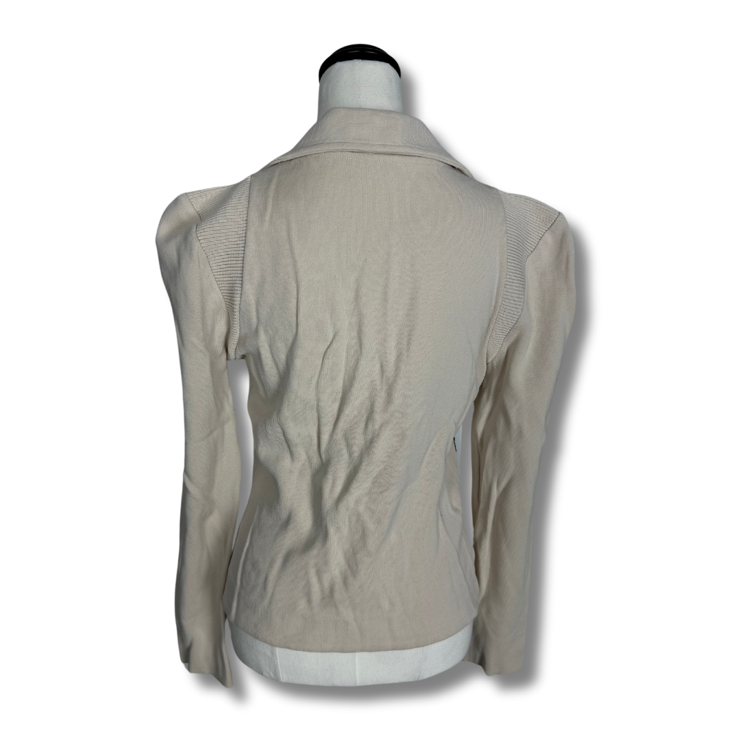Alannah Hill 'Little Big Mouth' Beige with Bow Detail Jacket