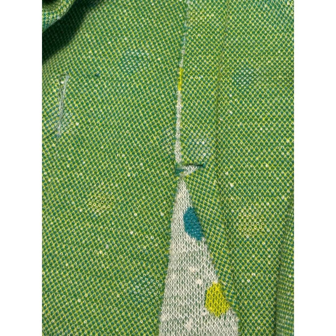Mary Harnes Vintage 1960s Green Shift Dress