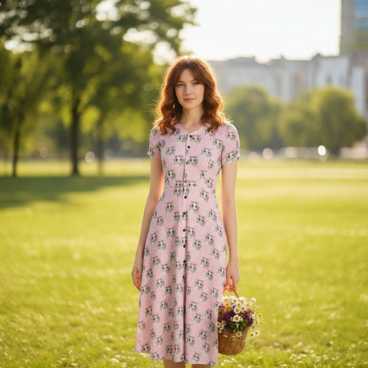 Mabel Dress in Australian Sugar Glider